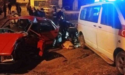 Hisarcık’ta trafik kazası: 5 yaralı