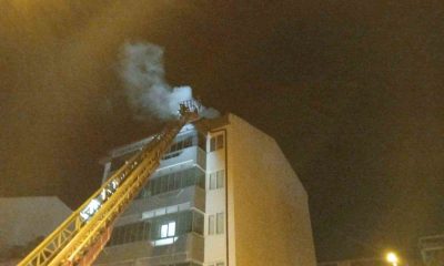 Baca yangını korkuttu