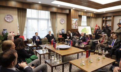 AB büyükelçileri Kütahya Valisi Musa Işın’ı ziyaret etti