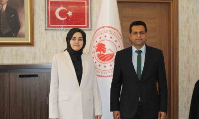Kaymakam Kılıç, DSİ 33. Şube Müdürü ile bir araya geldi