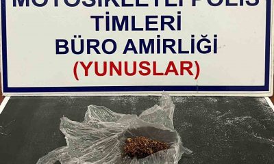 Kütahya’da Yunus Timlerince bir kişinin üzerinde uyuşturucu ele geçirildi