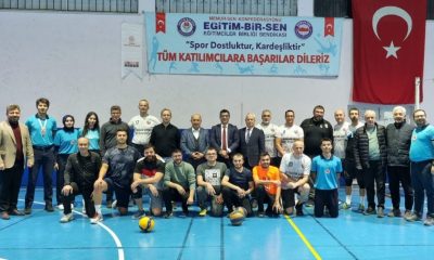 Kütahya’da ’eğitim çalışanları voleybol turnuvası’ başladı