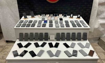 Değeri 2 milyon TL olan 80 adet kaçak telefon ele geçirildi