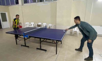 Hisarcık’ta öğretmenler arası masa tenisi turnuvası sona erdi