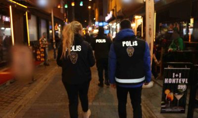 Polis eğlence mekânlarında huzur uygulaması yaptı