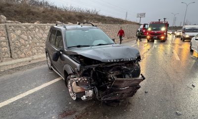 Meydana gelen trafik kazasında 3 kişi yaralandı