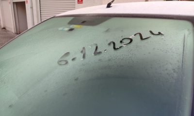 Hava sıcaklığı düştü, camlar buz tuttu
