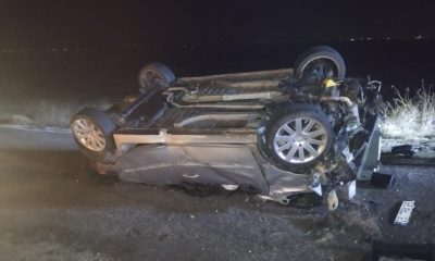 Eskişehir’de bariyerlere çarpan araç takla attı: 1 ölü, 3 yaralı