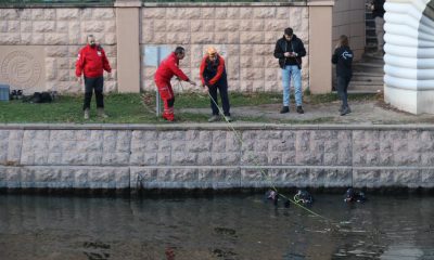 Eskişehir’de 3 gündür kayıp adamın son görüldüğü Porsuk Çayı’nda dalgıçlar arama yaptı