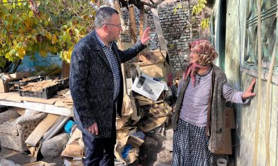 Ahmet Sivri, Pembegül teyzeyi ziyaret edip yardım sözü verdi