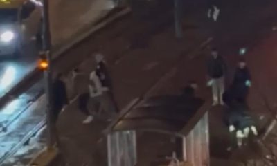 Sokak ortasında kavga böyle görüntülendi