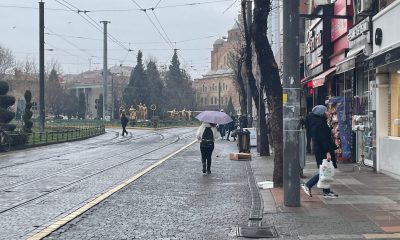 Eskişehir’de yağış etkili oldu