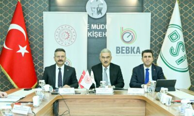 Vali Ayyıldız ve Aygöl, Eskişehir Valisi Hüseyin Aksoy’a ziyarette bulundu