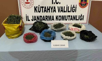Kütahya’da jandarmadan uyuşturucu operasyonu