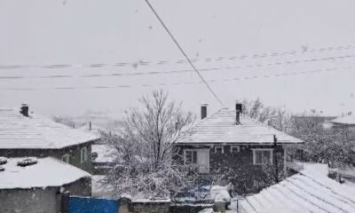 20’ye yakın köy ve belde yağan kar yağışı sonrası beyaza büründü