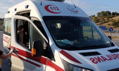 Bilecik’te 2 otomobilin çarpması sonucu 1 kişi yaralandı