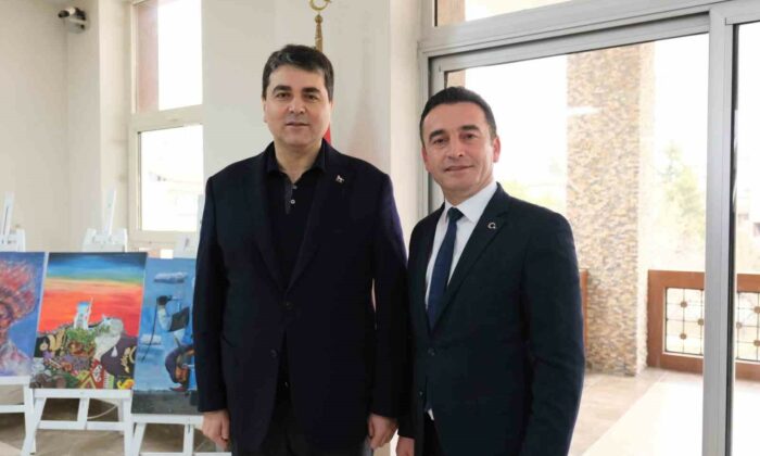 Demokrat Parti Genel Başkanı Uysal’dan Başkan Dökmeci’ye ziyaret