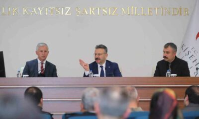 Vali Aksoy, kadına yönelik şiddetle mücadele toplantısında başkanlık yaptı