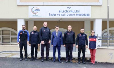 Vali Aygöl, kentte yeni göreve başlayan kaymakamları ziyaret etti