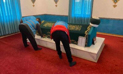 Mahkûmlardan Dursun Fakih Türbesi’nde temizlik