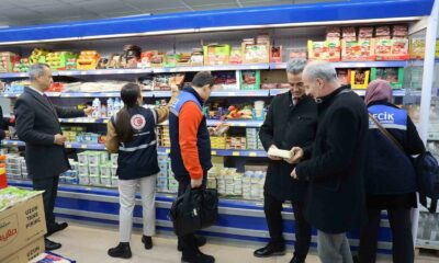 Bilecik’te zincir marketlere yılbaşı denetimi