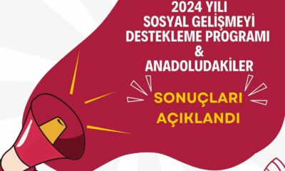 SOGEP ve Anadoludakiler programlarının sonuçları açıklandı
