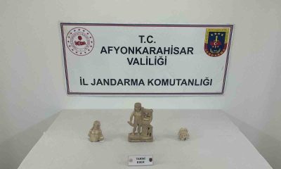 Roma dönemine ait heykeller yakalandı