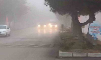 Sisli hava karayollarında sürücülere zor anlar yaşattı