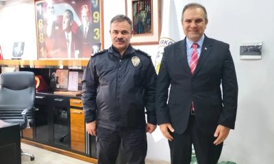 Başkan Dilsiz’e Emniyet Müdürü Kalaycı’dan veda ziyareti