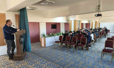 Yoncalı Mesleki ve Teknik Anadolu Lisesi’nde afet farkındalık eğitimi