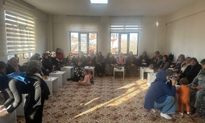 Kadın çiftçiler bilgilendirildi