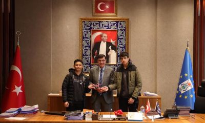 Belediye Başkanı Kahveci’den genç dron sporcusuna destek
