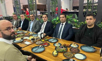 Altıntaş Kaymakamı Çelik’e veda yemeği