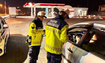 Bolvadin’de jandarmadan trafik denetimi