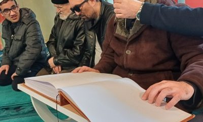 Görme engelliler Braille alfabesiyle Kur’an okudu, işitme engelliler işaret diliyle hadis sundu