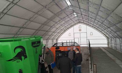 Kütahya’da hayvan çadırına KKYDP’den 512 bin TL hibe desteği