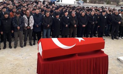 Jandarma Astsubay Çavuş Erkan Duman memleketi Kütahya’da toprağa verildi
