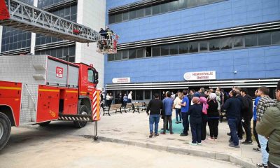 Bozüyük Belediyesi İtfaiyesi’nden hastane personeline yangın eğitimi