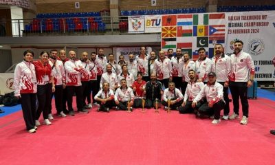 Balkan Taekwondo Şampiyonası’nda ikinci oldu