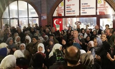 Simav’da umreciler dualarla uğurlandı
