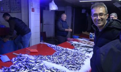 Tavşanlı Balık Pazarı’na her gün taze balık geliyor