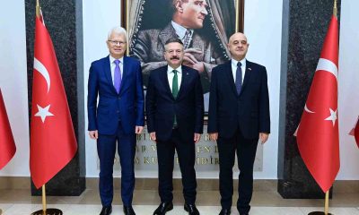 Polonya ve Litvanya’nın Ankara Büyükelçileri’nden Vali Aksoy’a ziyaret