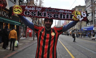 Eskişehirspor’un kritik maçını izlemek için İzmir’den geldi