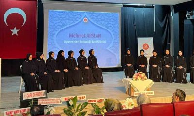 Tavşanlı’da 14 kız öğrenci için ’Hafızlık İcazet Merasimi’ düzenlendi