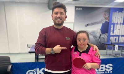 Bilecikli down sendromlu sporcu Zeynep, masa tenisinde Türkiye 4’üncüsü oldu