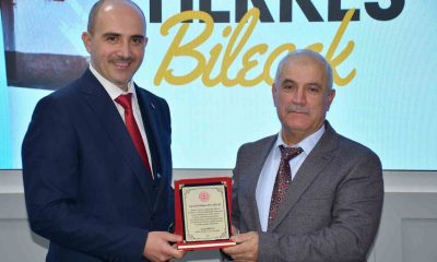 Emekli olan personellere ’Başarı Belgesi’ verildi