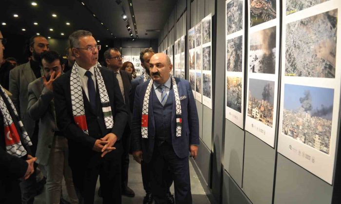 ’Filistin’in Kayıp Nesli: Sessiz Çığlıklar’ sergisi Büyükelçi Mustafa’nın katılımıyla açıldı
