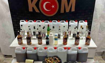Eskişehir’de sahte içki operasyonu, 1 kişi tutuklandı