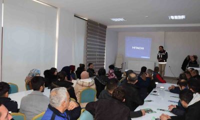Günyüzü’nde bağımlılıkla mücadele hakkında bilgilendirme toplantısı yapıldı