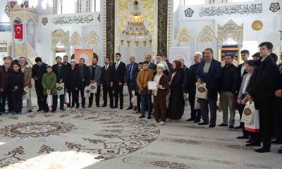 Tavşanlı’da ezanı en güzel okuyanlar ödüllendirildi